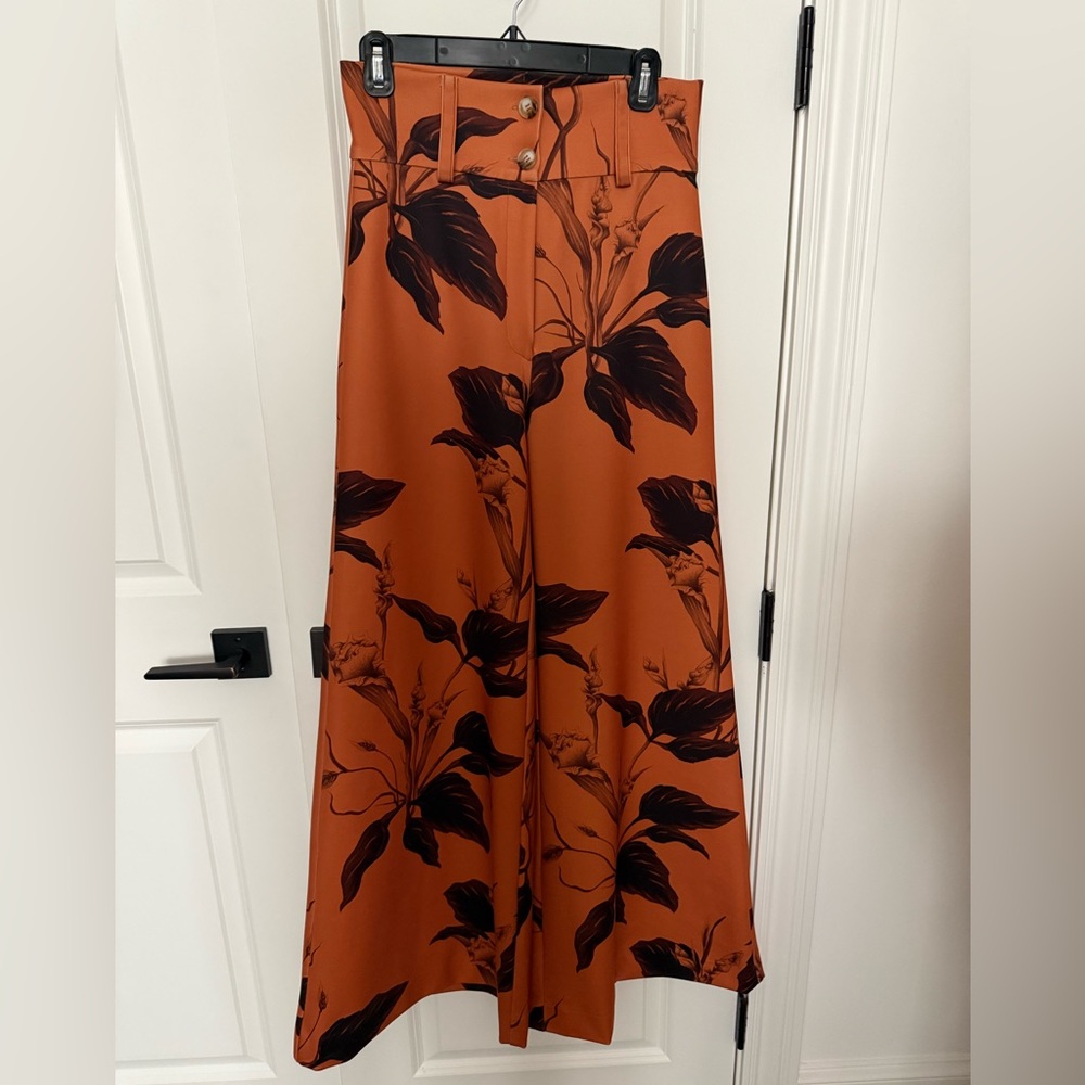 Andres Otalora wide leg high-waist pants, size 6